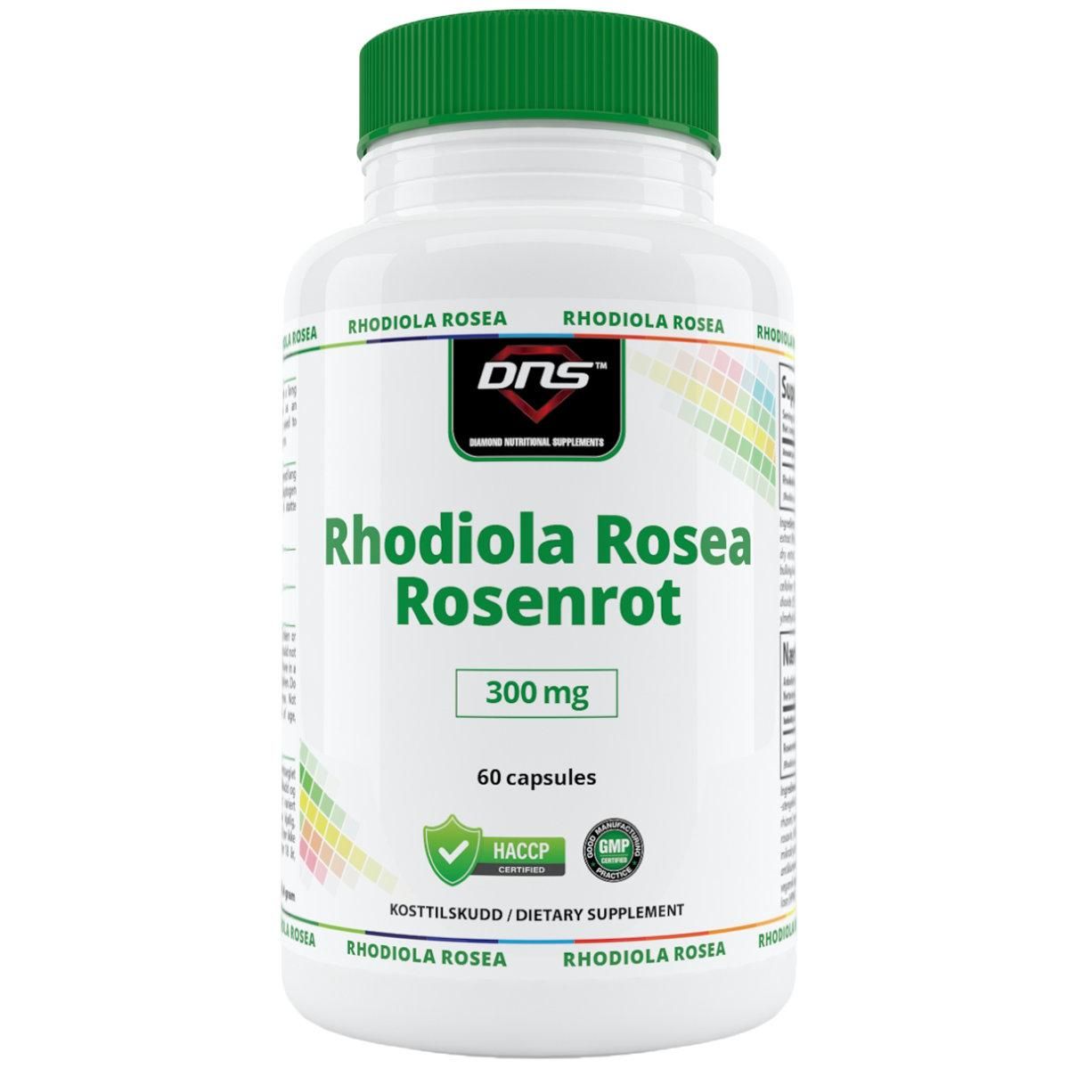 Rhodiola Rosea Rosenrot - 60 kapsler
