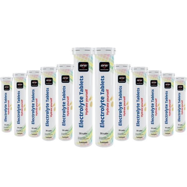 12-pack Electrolyte -  Hydrate Yourself - 12 x 20 Brusetabletter