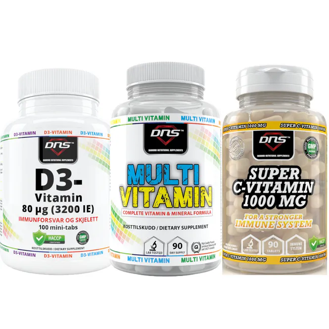 Hovedbilde Vitamin-pakken - Immunity Booster-pack!