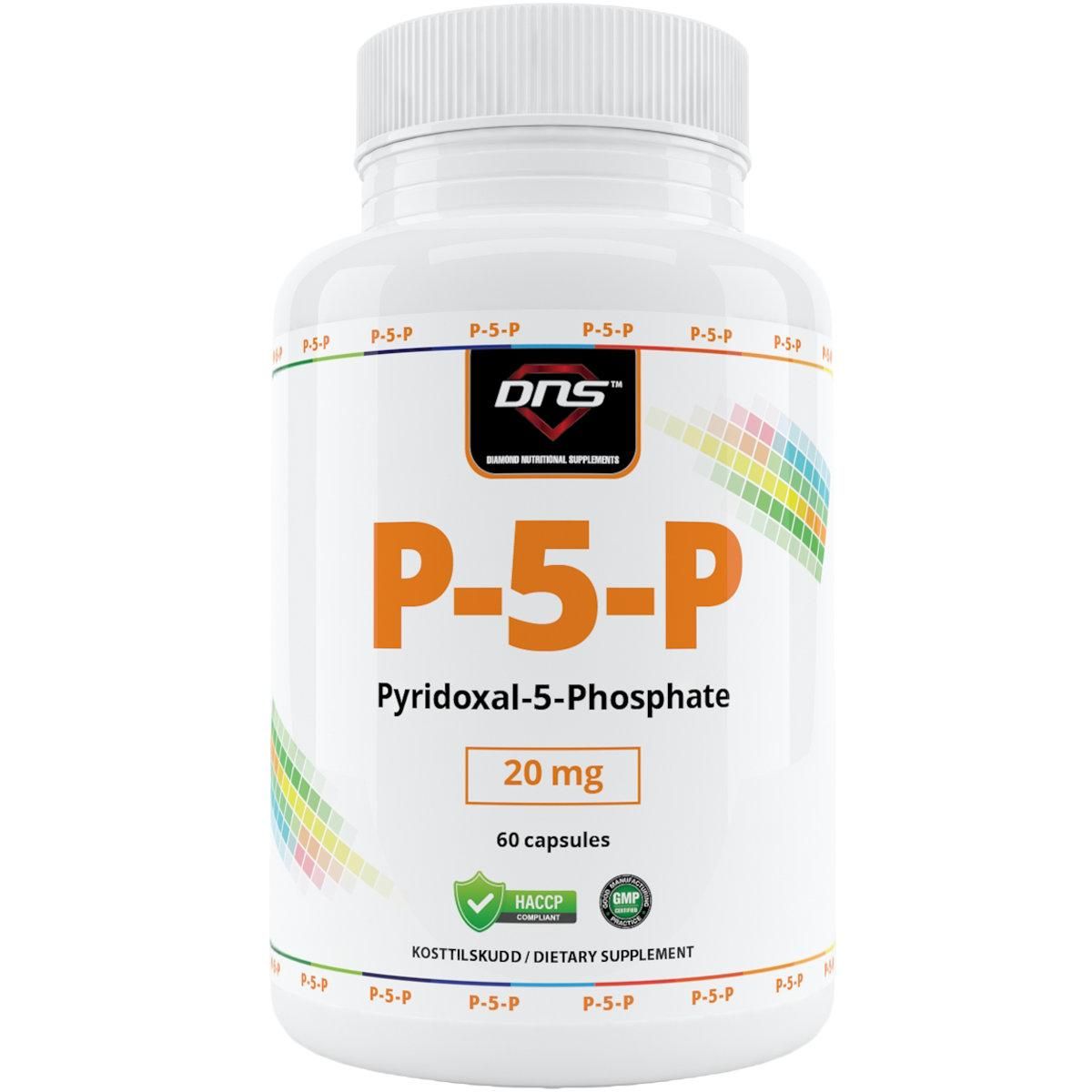 P-5-P - Vitamin B6 - 60 kapsler