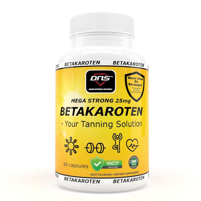 Hovedbilde Betakaroten Tanning Solution - 60 kapsler