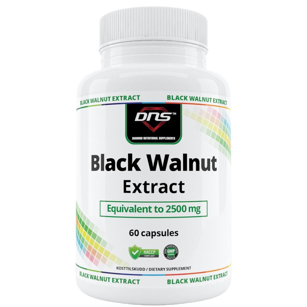 Black Walnut Extract - Digestive Health - 60 kapsler
