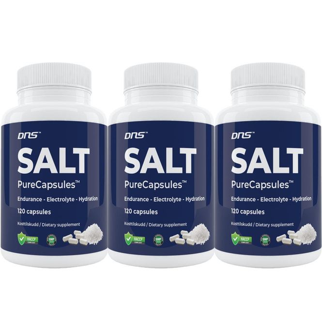 Hovedbilde 3-pack Salt Capsules - 3 x 120 kapsler