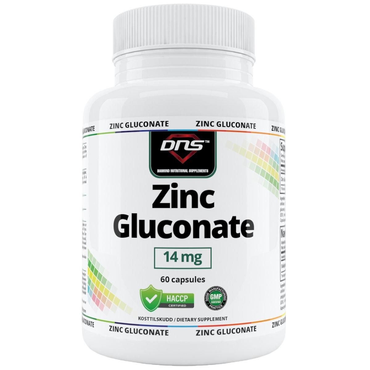 Zinc Gluconate - 60 kapsler