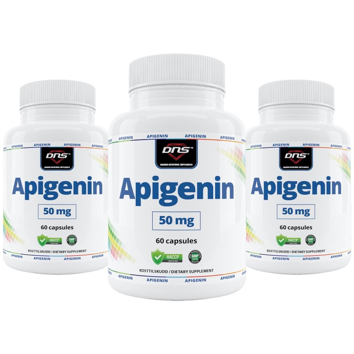3-pack Apigenin - 3 x 60 kapsler