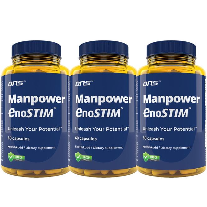 Hovedbilde 3-pack Manpower Enostim™ - 3 x 60 kapsler