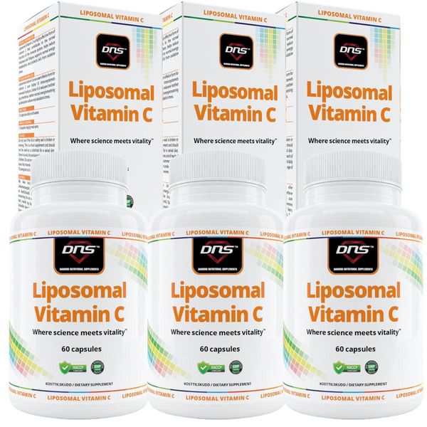 3-pack Liposomal Vitamin C - 3 x 60 kapsler