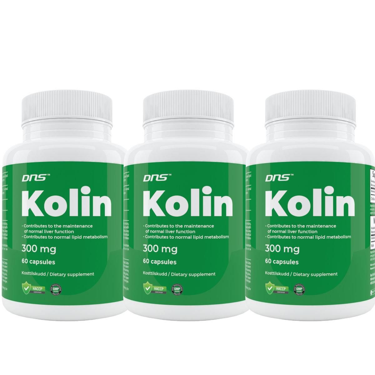 3-pack Kolin - 3 x 60 kapsler