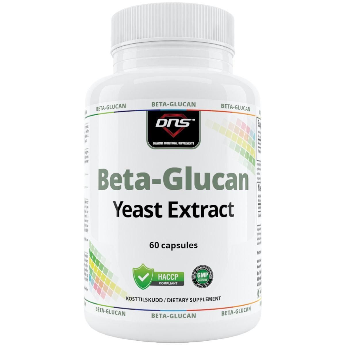 Beta-Glucan Yeast Extract - 60 kapsler