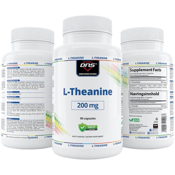 L-Theanine - 90 kapsler
