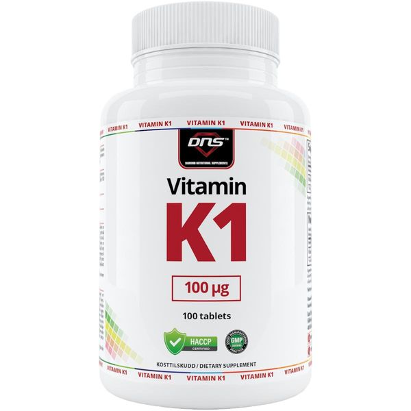 Vitamin K1 100 µg - 100 tabletter