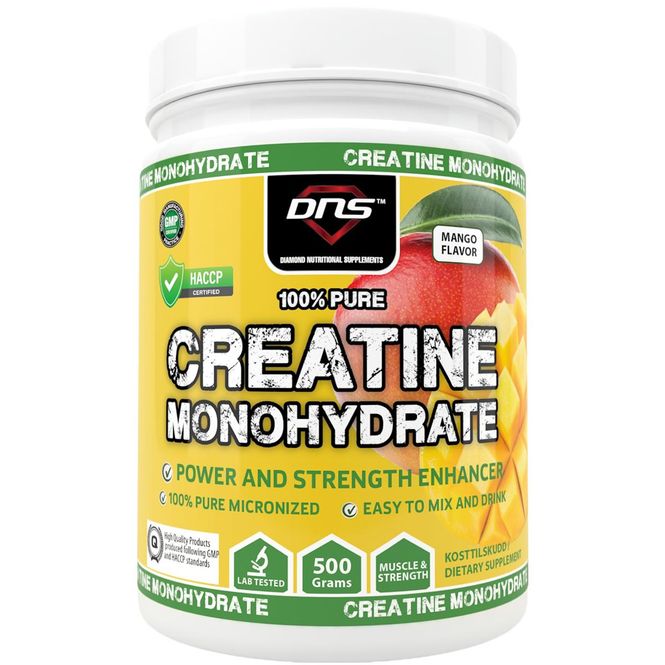 Hovedbilde Creatine Monohydrate Mango smak - 500 gram 