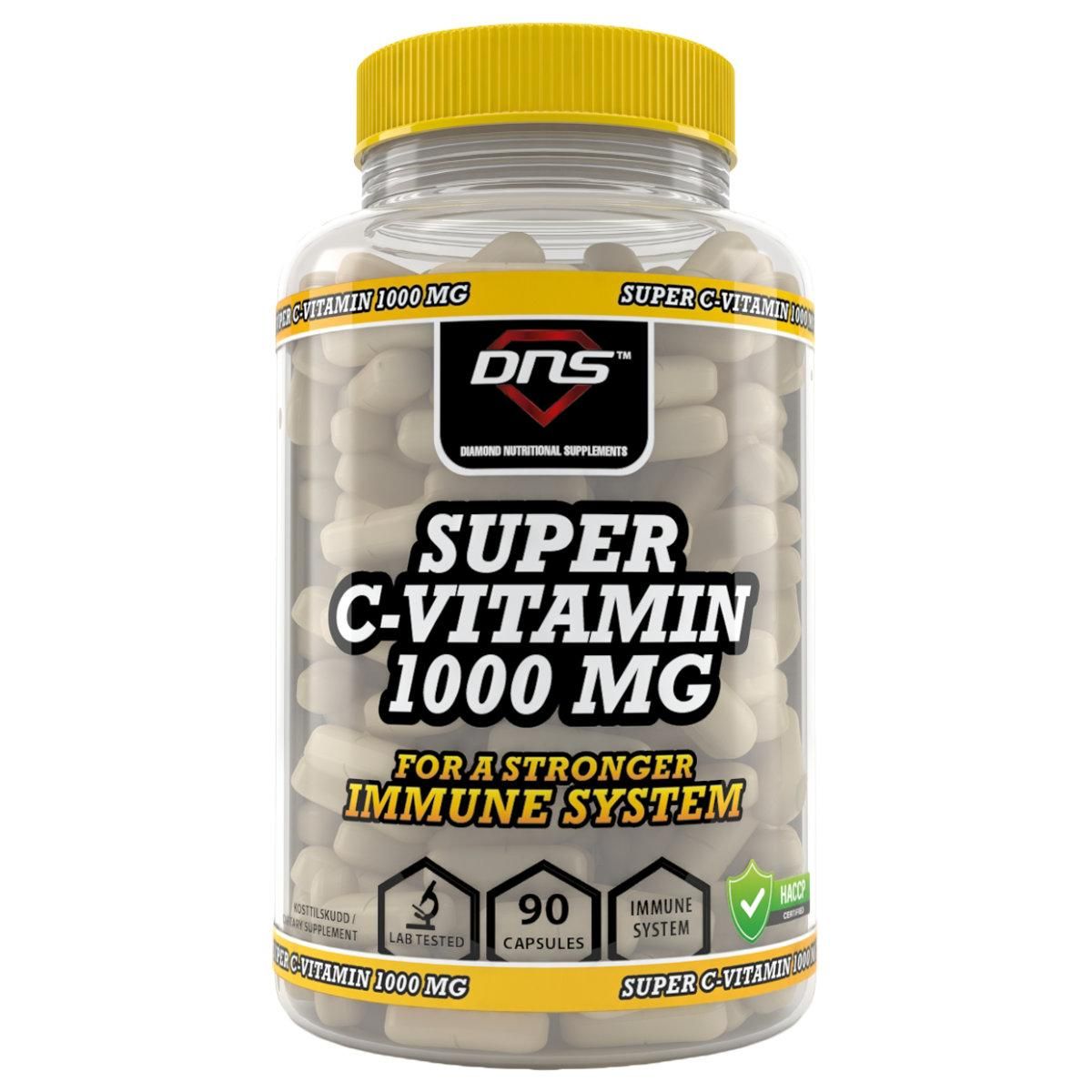 Super C-Vitamin 1000mg - 90 kapsler